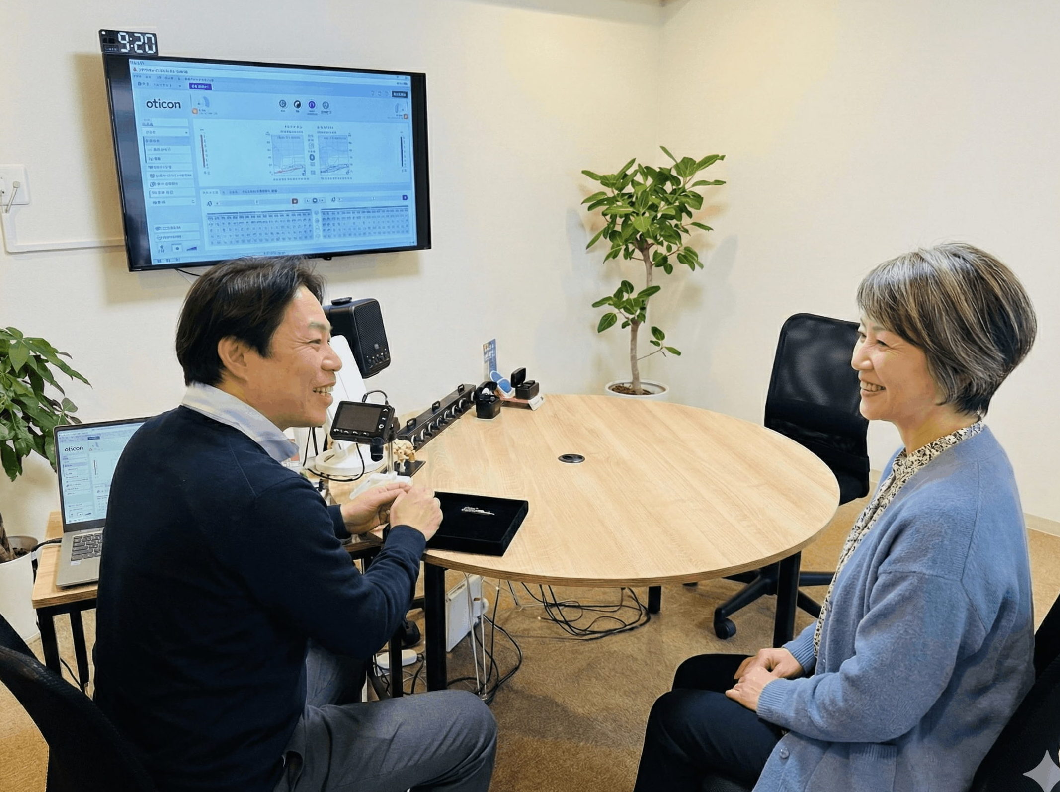 遮音室でのご相談